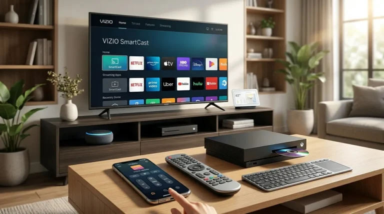How to Turn On Vizio TV Without Remote or Power Button (2026)