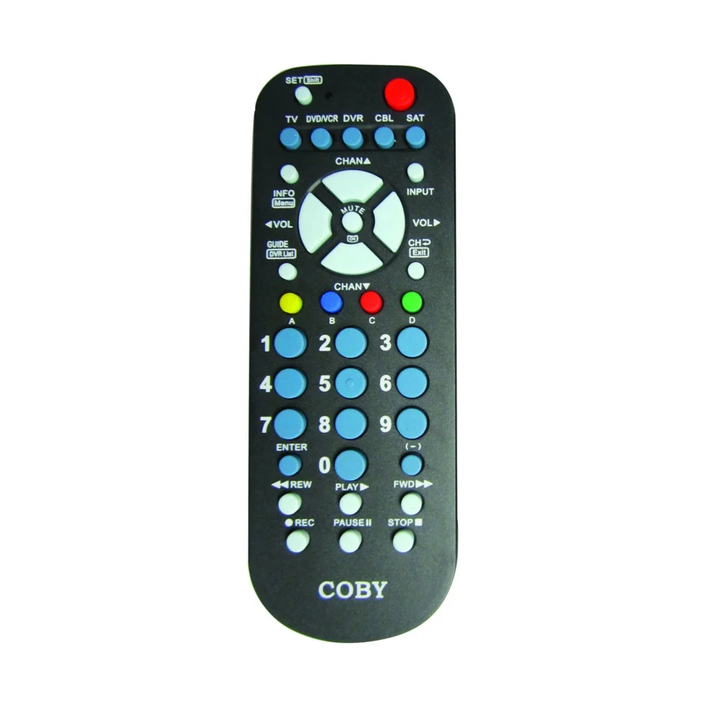 Coby 5-in-1 Universal Remote