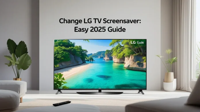 How to Change Your LG TV Screensaver