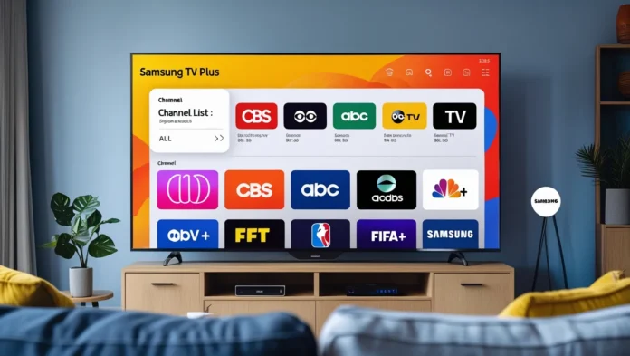 Samsung TV Plus Channels List