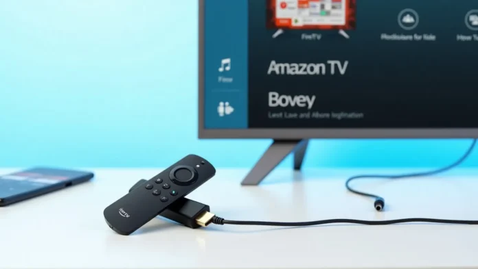 Thumbnail for blog post on connecting Firestick to WiFi without remote.