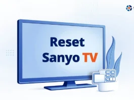 Sanyo TV reset thumbnail
