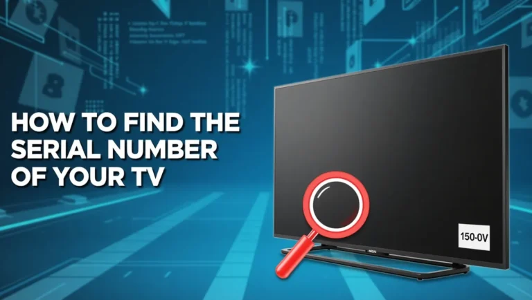 How to Find the Serial Number of Your TV: A Comprehensive Guide for All Brands