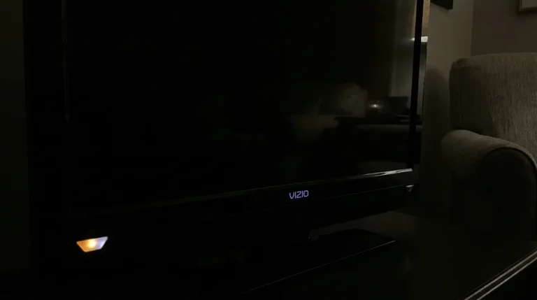 Vizio TV power light blinking 15 times with black screen