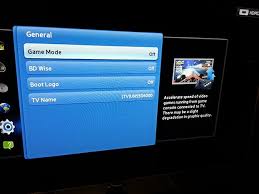 Toshiba TV menu showing Picture Mode options with Game Mode selected