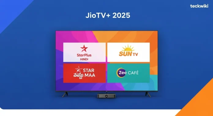 JioTV+ 2025 Channel List Thumbnail
