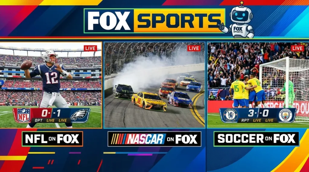 Fox Sports FS1 programming on DirecTV in 2026 — NFL, NASCAR, MLB, FIFA World Cup
