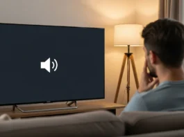 Person confused by Sharp TV volume issue